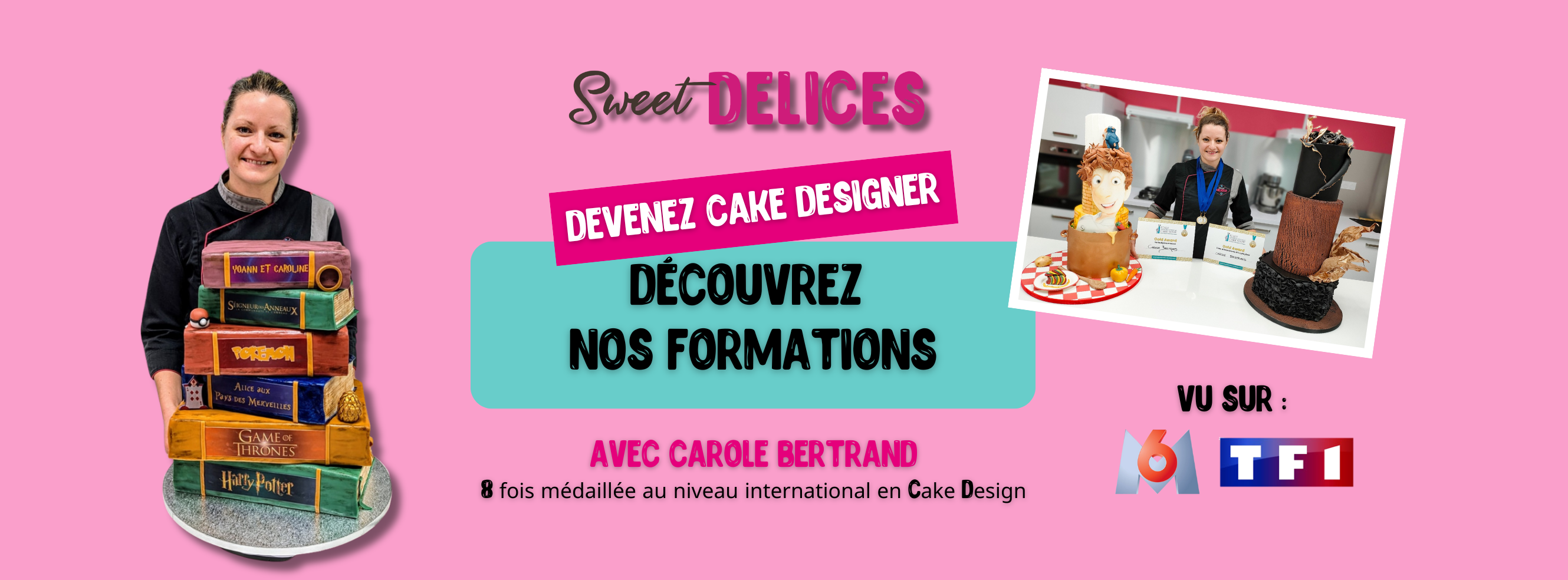 Formation cake designer